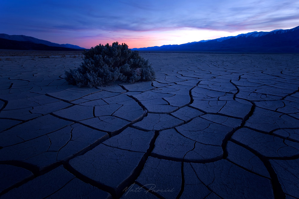 death valley mud cracks
