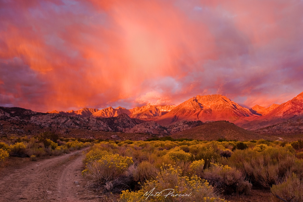 Eastern Sierra Nevada Sunrise