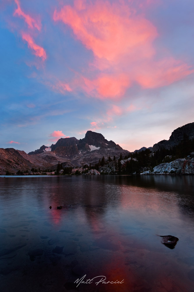Garnet Lake Sunset, John Muir Trail