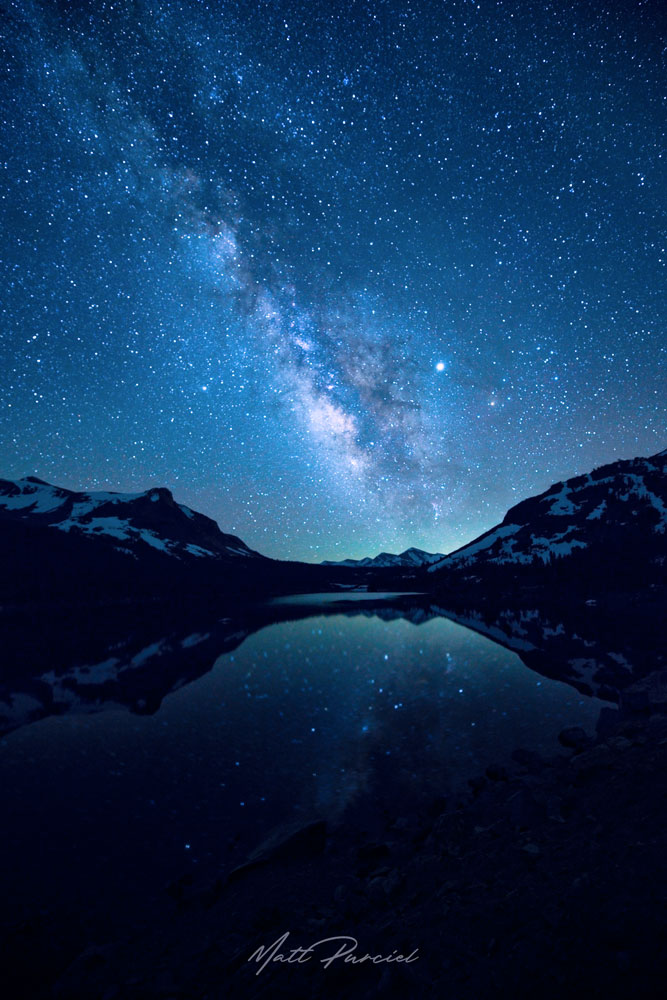 Milky Way over Tioga Pass
