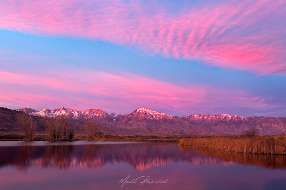 Owens Valley Sunrise and the Eastern Sierra