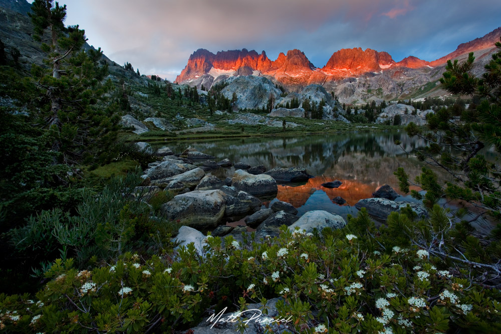 The Minarets Sunrise, Ansel Adams Wilderness