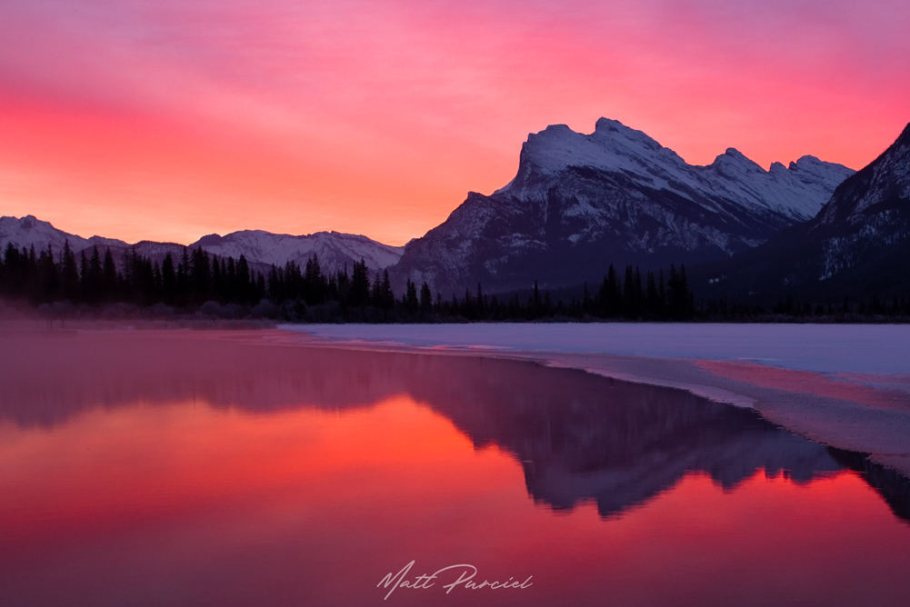 Vermilion Lakes Sunrise