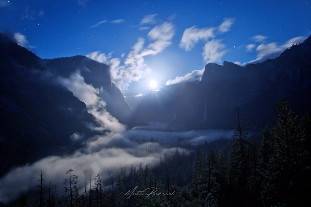 Yosemite by Moonlight